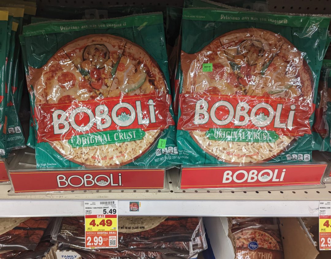 Boboli Pizza Crust Just 2.99 At Kroger iHeartKroger