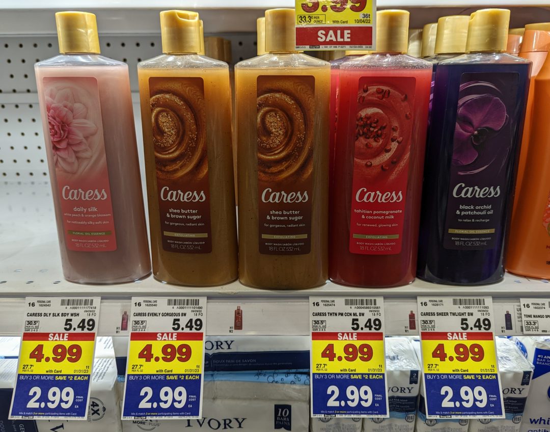 Get Caress Body Wash As Low As 49¢ At Kroger (Regular Price 5.49) iHeartKroger