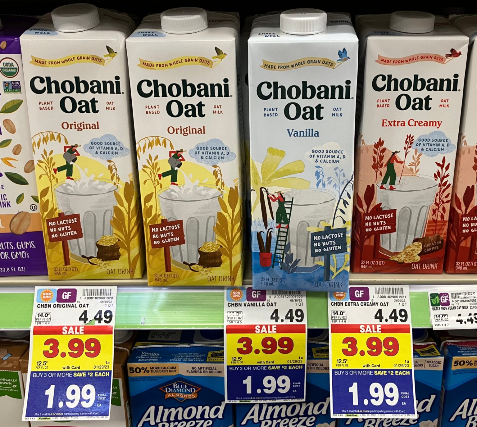 Chobani Shelf Stable Oat Milk As Low As 99¢ At Kroger iHeartKroger