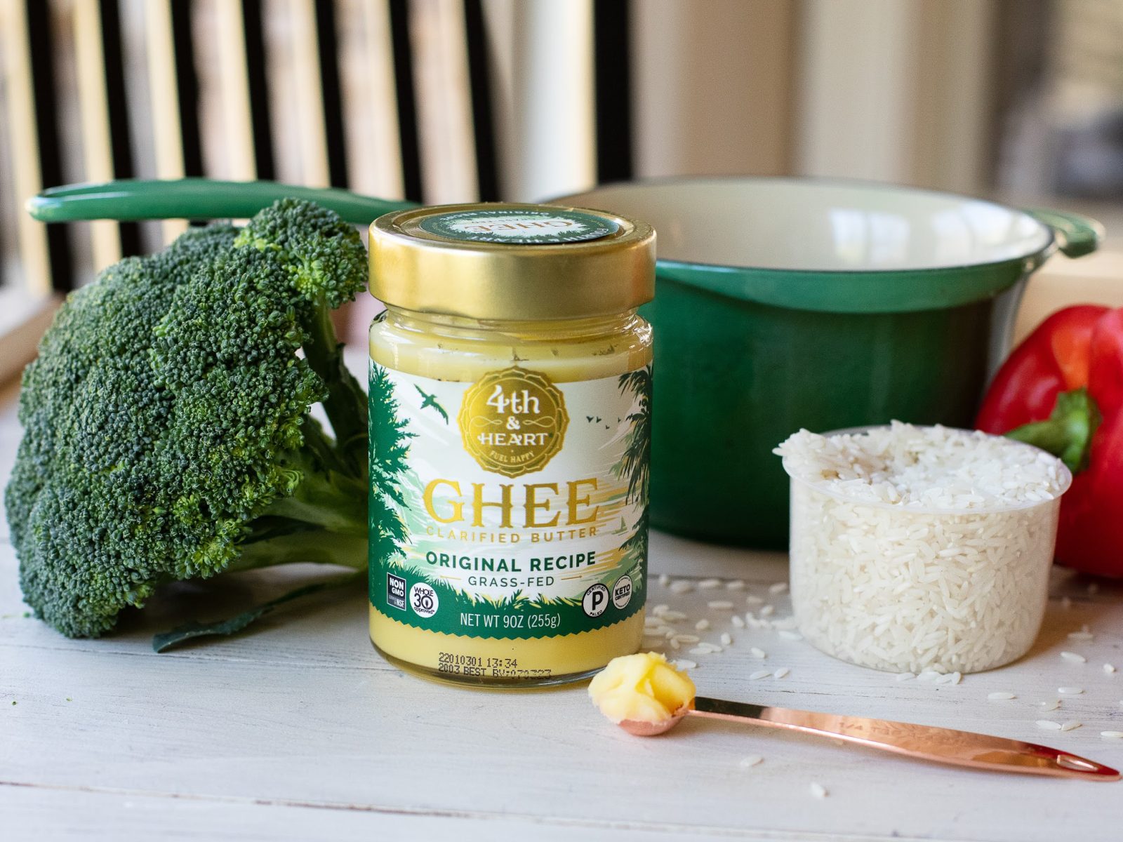 4th & Heart Grass-Fed Ghee Just $5.99 At Kroger (Regular Price $11.99)