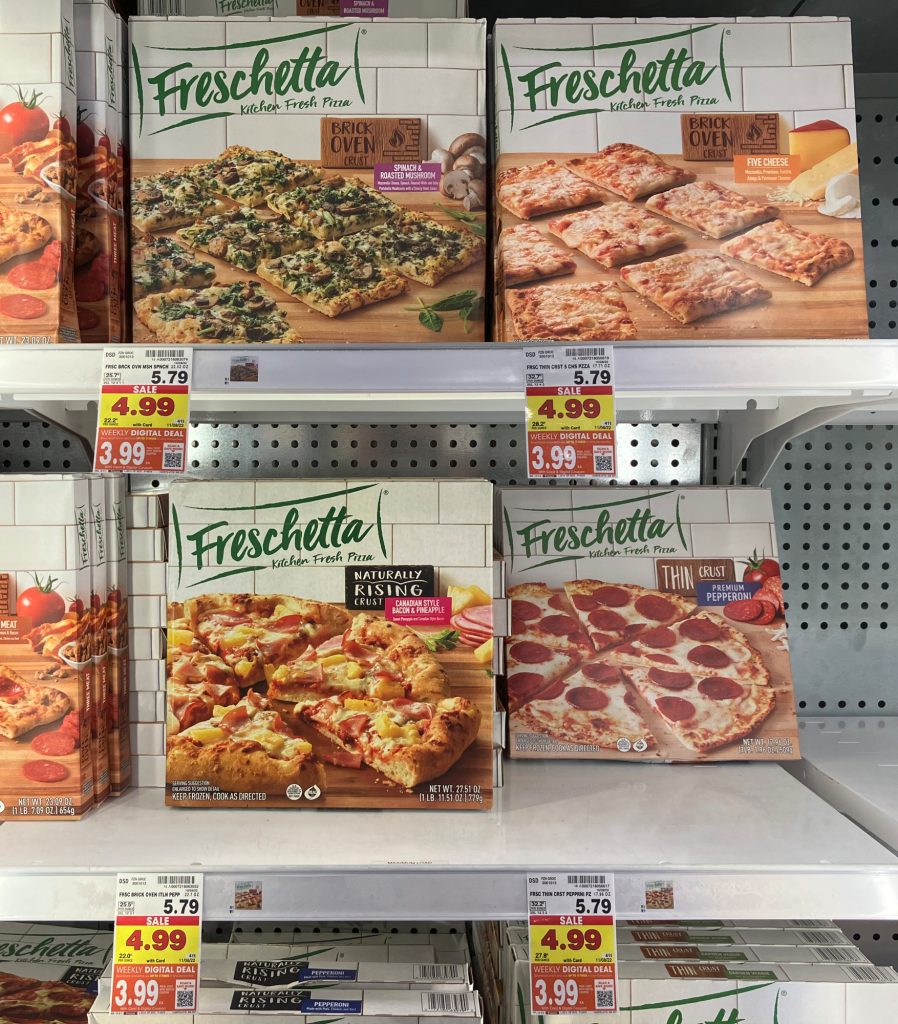 Freschetta Pizzas Just $3.24 At Kroger - iHeartKroger