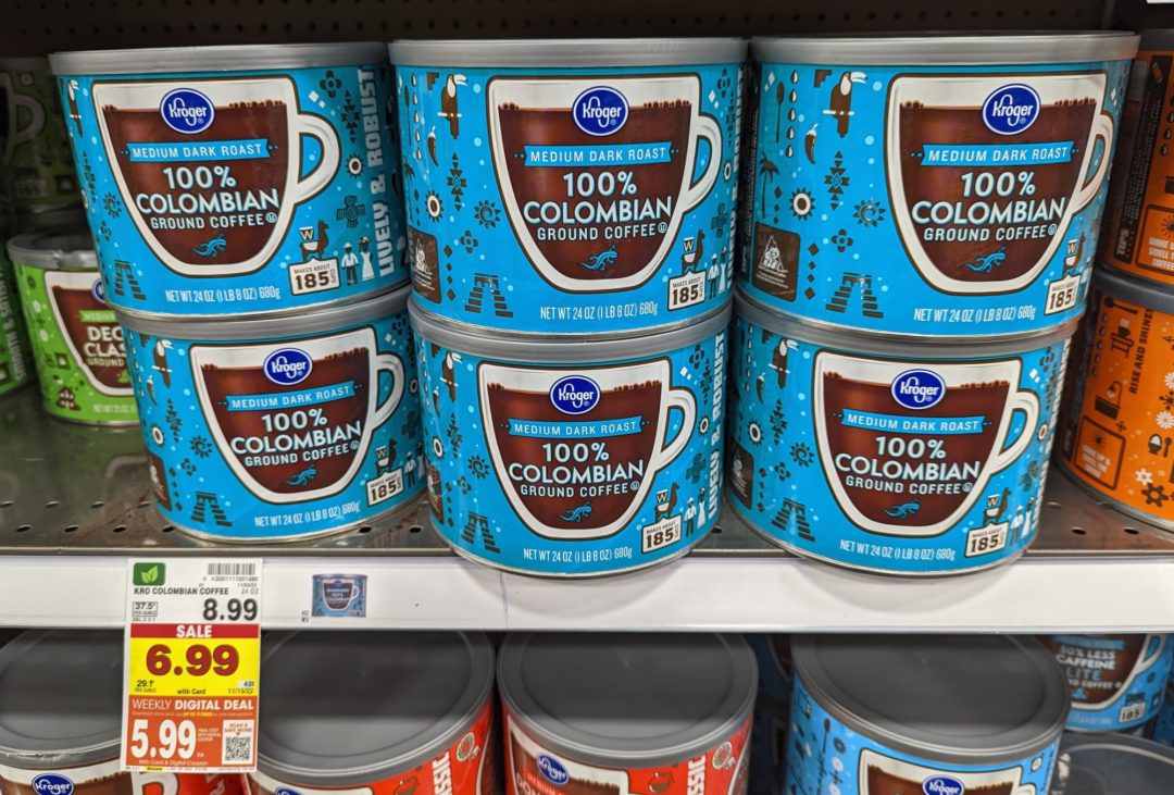 Big Cans Of Kroger Coffee Just 5.99 iHeartKroger