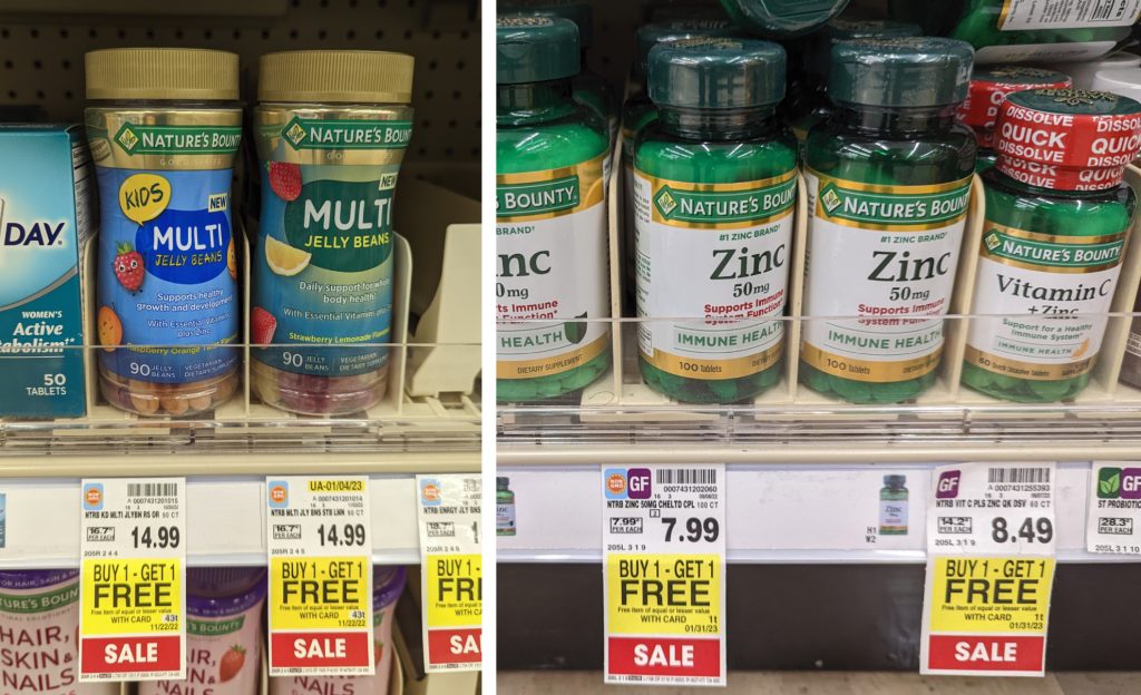 Get Nature’s Bounty Kids Jelly Beans Vitamins For As Low As 2.50 At