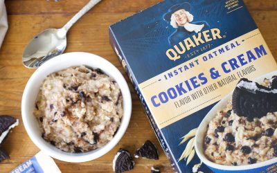 Quaker Instant Oatmeal As Low As 54¢ At Kroger