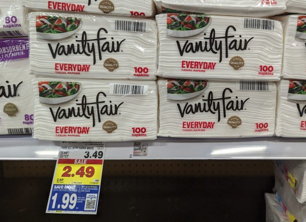 Grab Vanity Fair Napkins As Low As 1 74 Per Pack At Kroger IHeartKroger