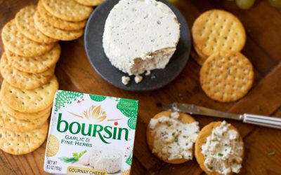 Boursin Gournay Cheese As Low As $4.79 At Kroger (Regular Price $7.49)