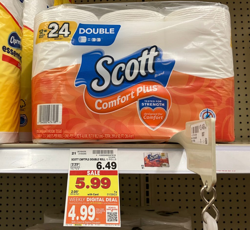 Scott Comfort Plus Toilet Paper Only 4.99 At Kroger iHeartKroger