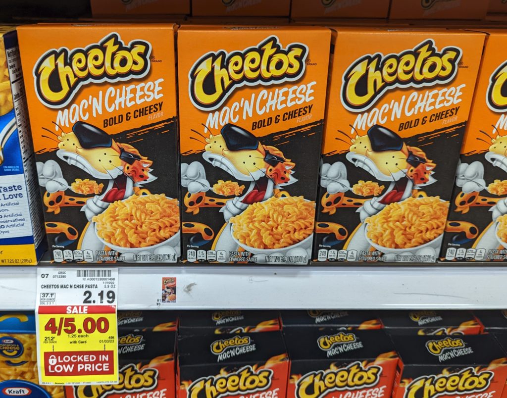 Cheetos Mac ‘n Cheese Boxes Just 92¢ At Kroger iHeartKroger