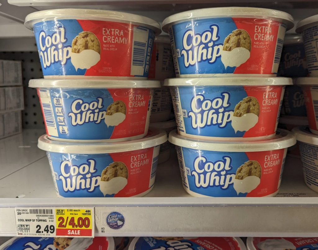 Cool Whip Just 1.50 At Kroger iHeartKroger