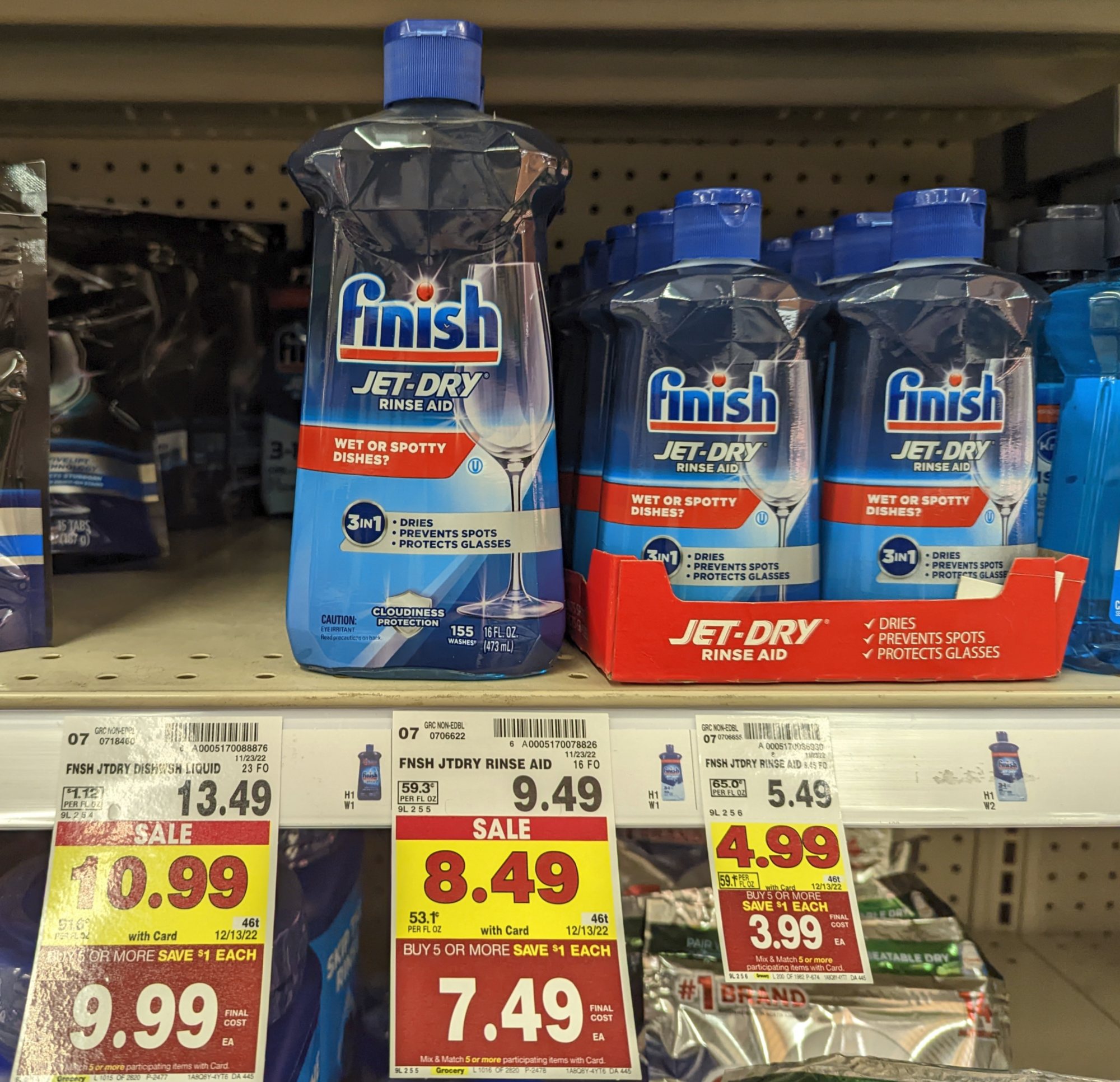 Finish Jet-dry Rinse Aid, Dishwasher Rinse & Drying Agent - 23 Fl