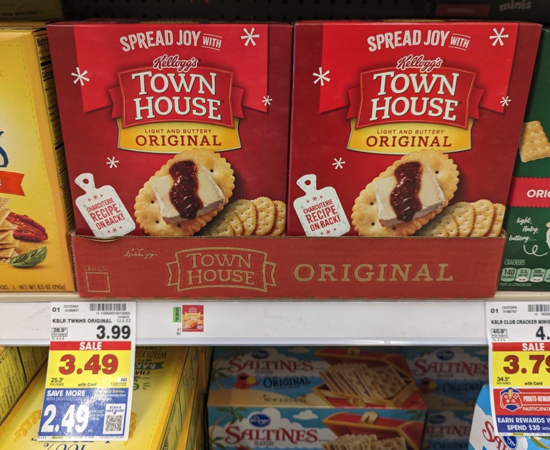 Kellogg’s Town House Crackers As Low As 1.29 At Kroger iHeartKroger