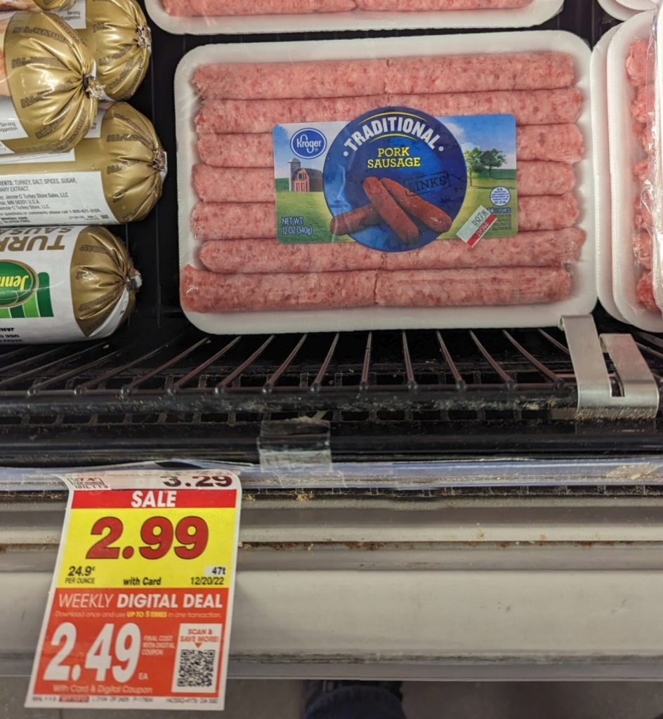 Kroger Breakfast Sausage Just 2.49 At Kroger iHeartKroger