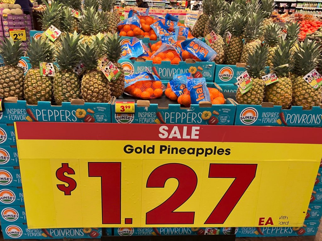 Super Deal On Fresh Pineapple At Kroger iHeartKroger
