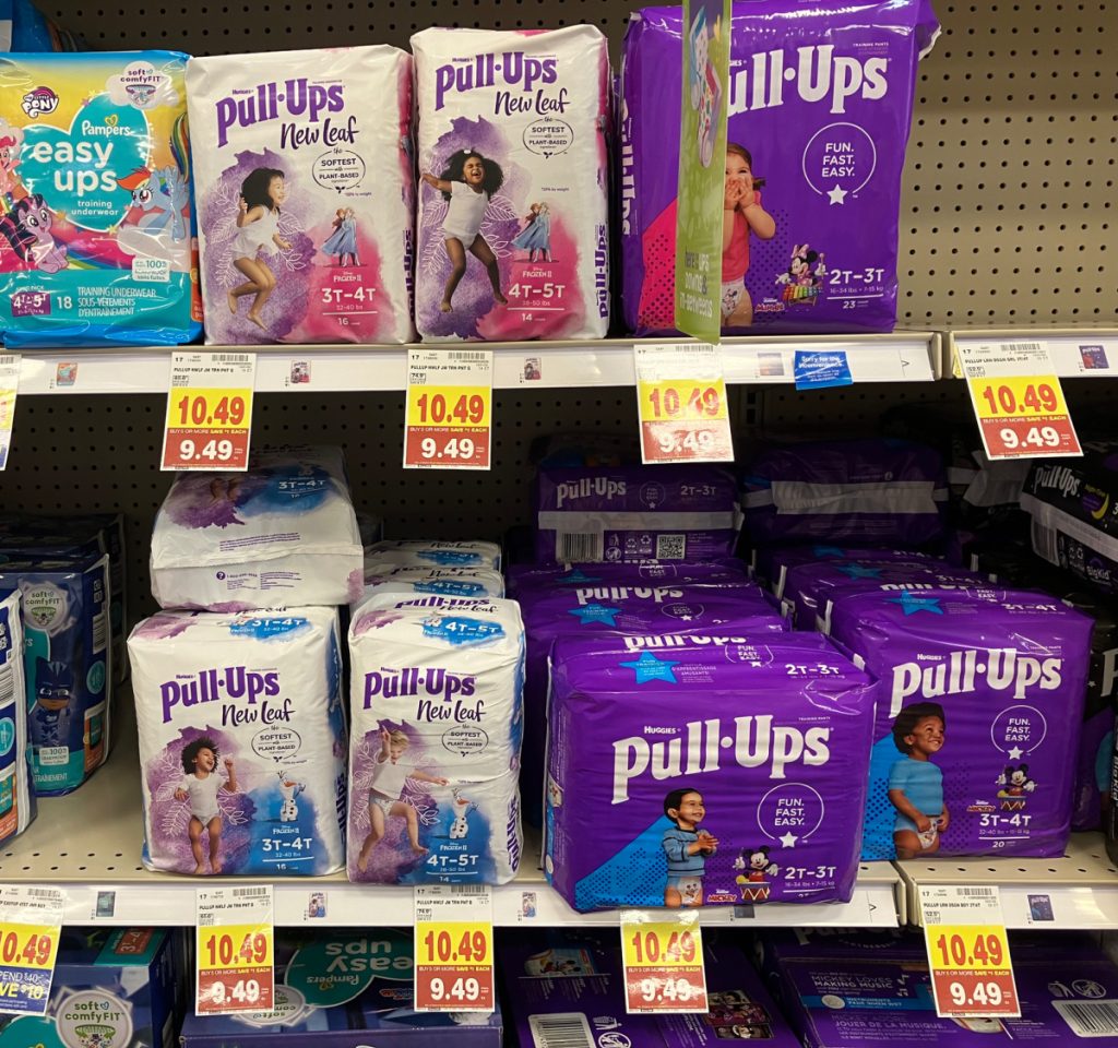 Grab A Discount On Huggies PullUps At Kroger As Low As 1.99