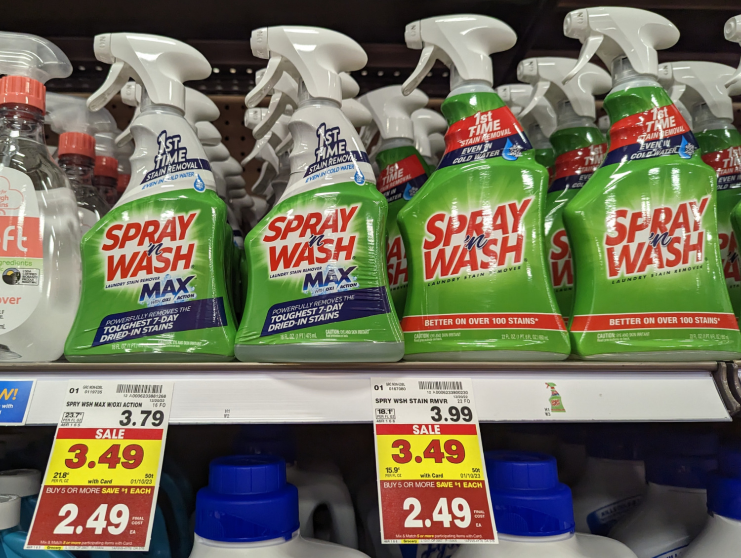 SPRAY 'N WASH 22-oz Laundry Stain Remover in the Laundry Stain Removers  department at