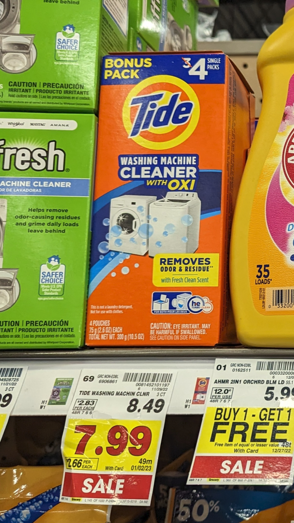 Tide Washing Machine Cleaner