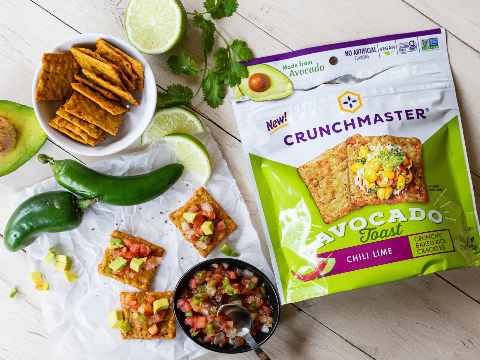 Get Crunchmaster Avocado Toast Crackers As Low As $1.09 At Kroger