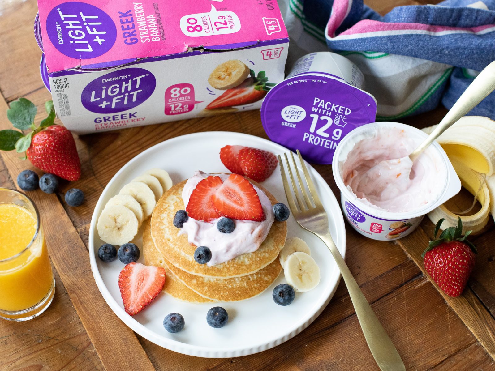 Dannon Light+Fit Yogurt 4-Packs As Low As $3.49 At Kroger (87¢ Per Cup!)