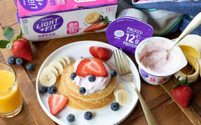 Dannon Light+Fit Yogurt 4-Packs As Low As $2.49 At Kroger (62¢ Per Cup!)