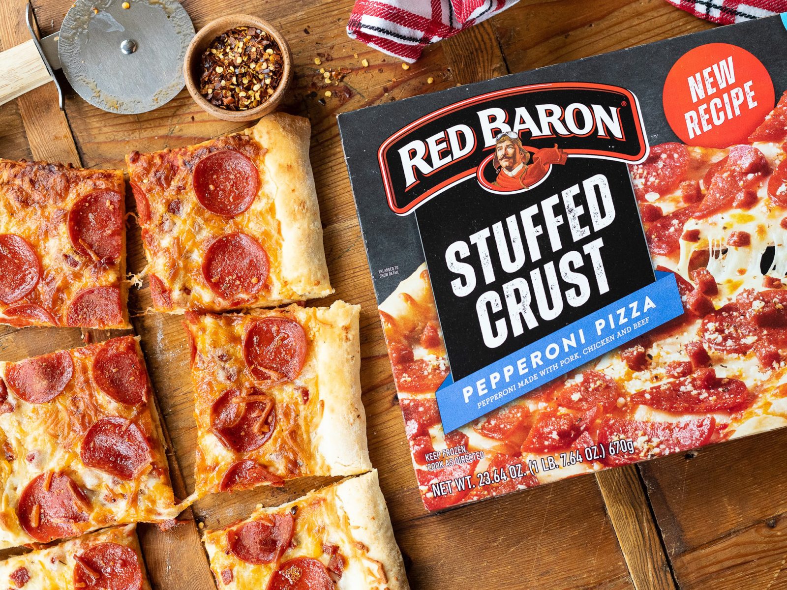 Red Baron Stuffed Crust or Fully Loaded Pizza Just $4.99 At Kroger
