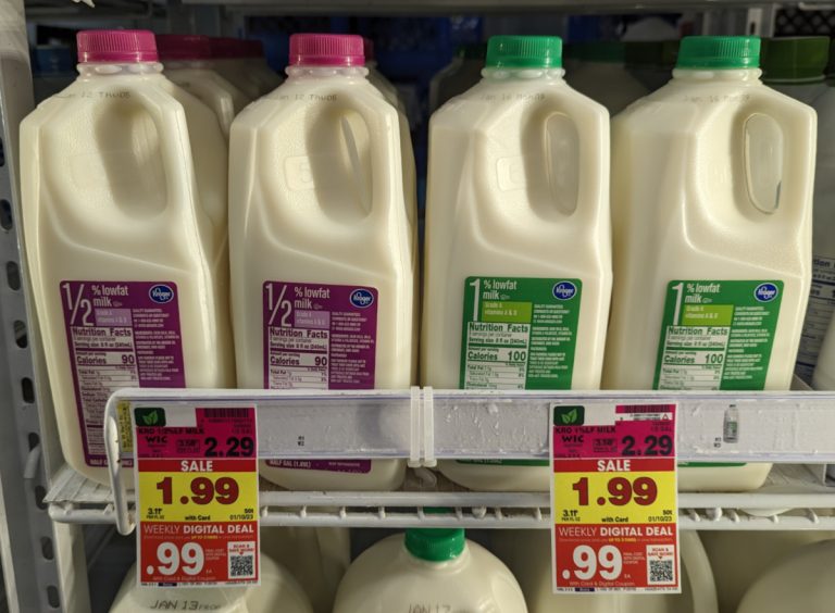 Half Gallons Of Kroger Milk Are Just 99¢ Each iHeartKroger