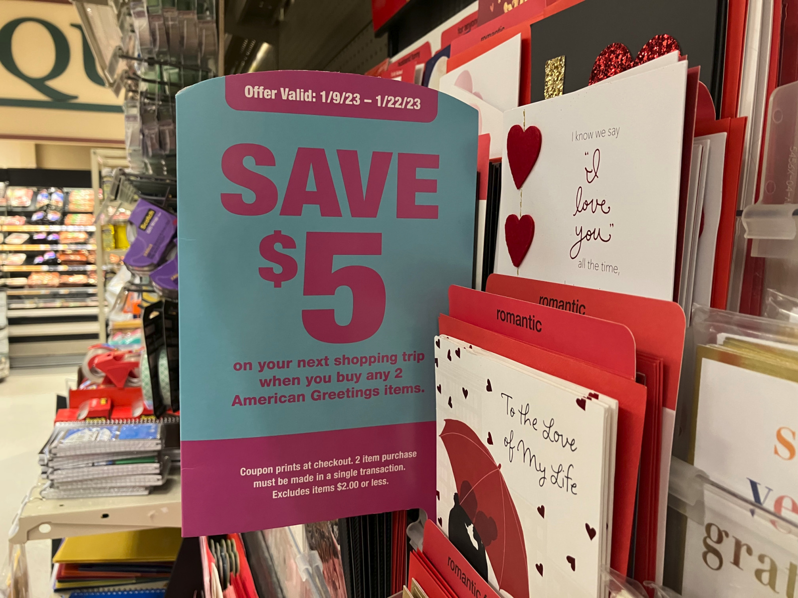 Save $5 On Your Next Shopping Trip When You Buy American Greetings Cards, Gift Wrap, & More