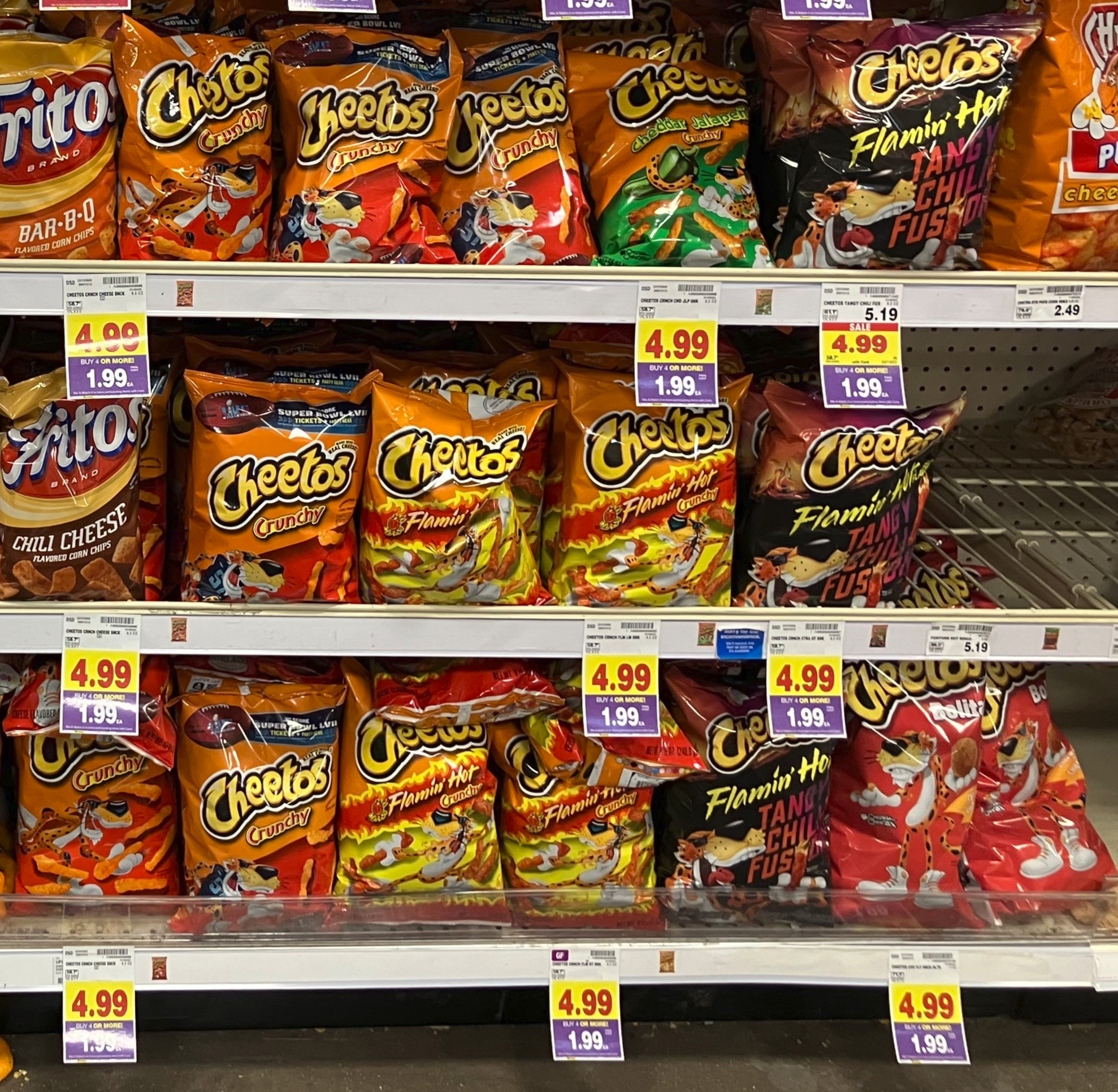 Cheetos® Crunchy Cheese Chips, 8.5 oz - Kroger