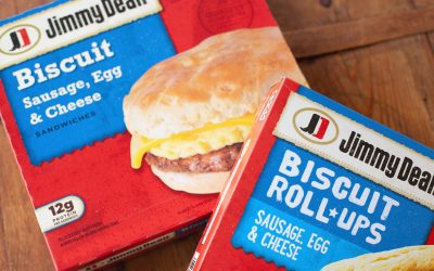 Jimmy Dean Breakfast Sandwiches Or Snacks Just $4.99 At Kroger