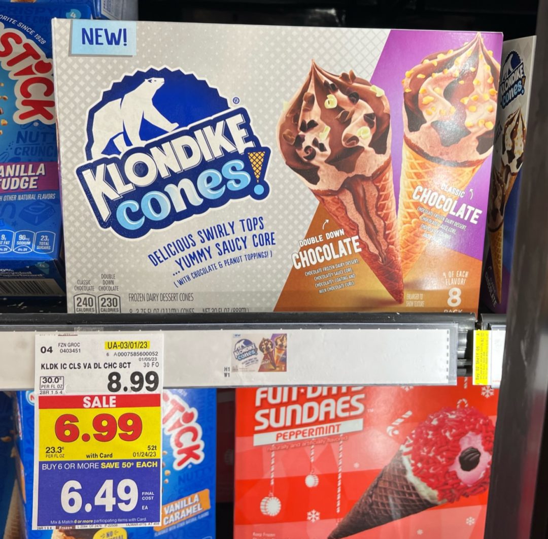 Klondike Cones As Low As 4.49 At Kroger 56¢ Per Cone iHeartKroger