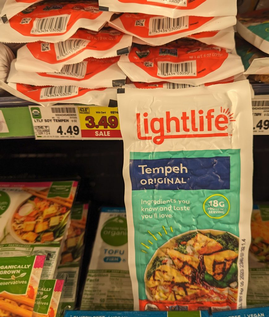 Lightlife Organic Soy Tempeh Just 2.24 At Kroger (Half Price