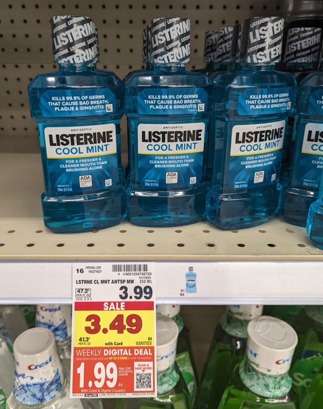 Listerine Mouthwash As Low As $1.49 At Kroger - iHeartKroger