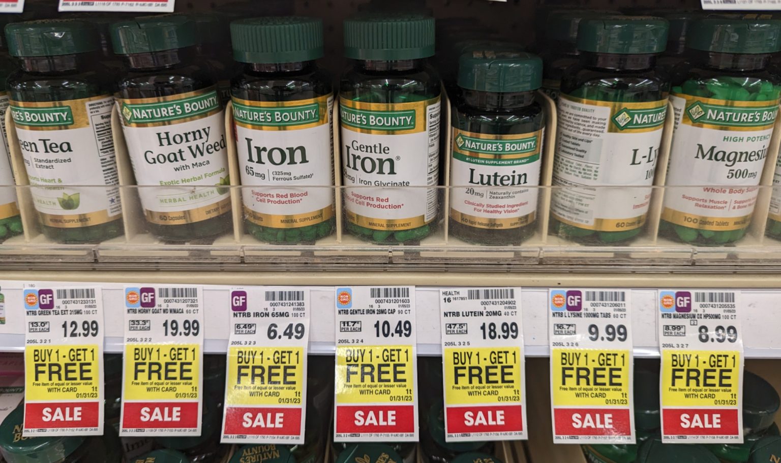 Nature’s Bounty Vitamin Products As Low As $1.25 At Kroger - iHeartKroger