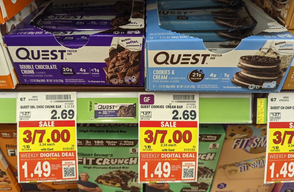 Quest Protein Bars Just 1.49 At Kroger iHeartKroger