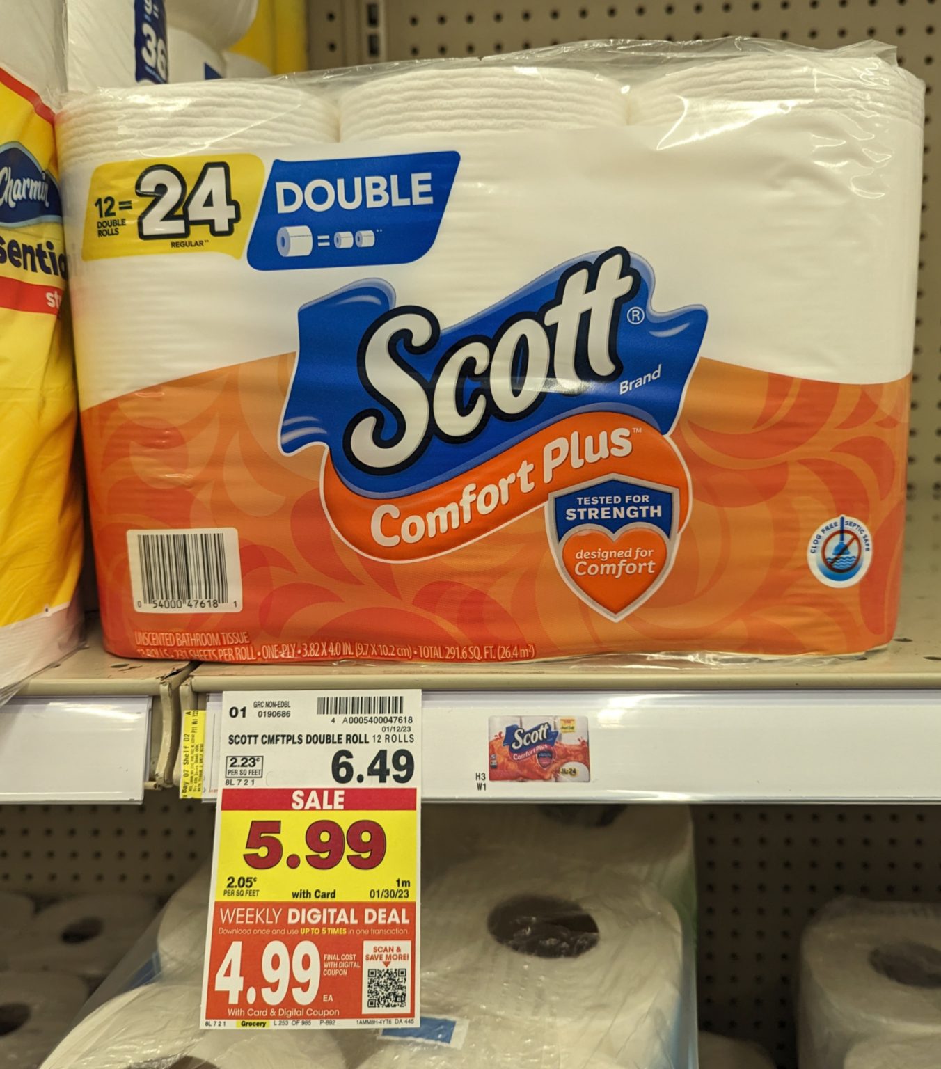 Scott Comfort Plus Toilet Paper Only 4.99 At Kroger iHeartKroger