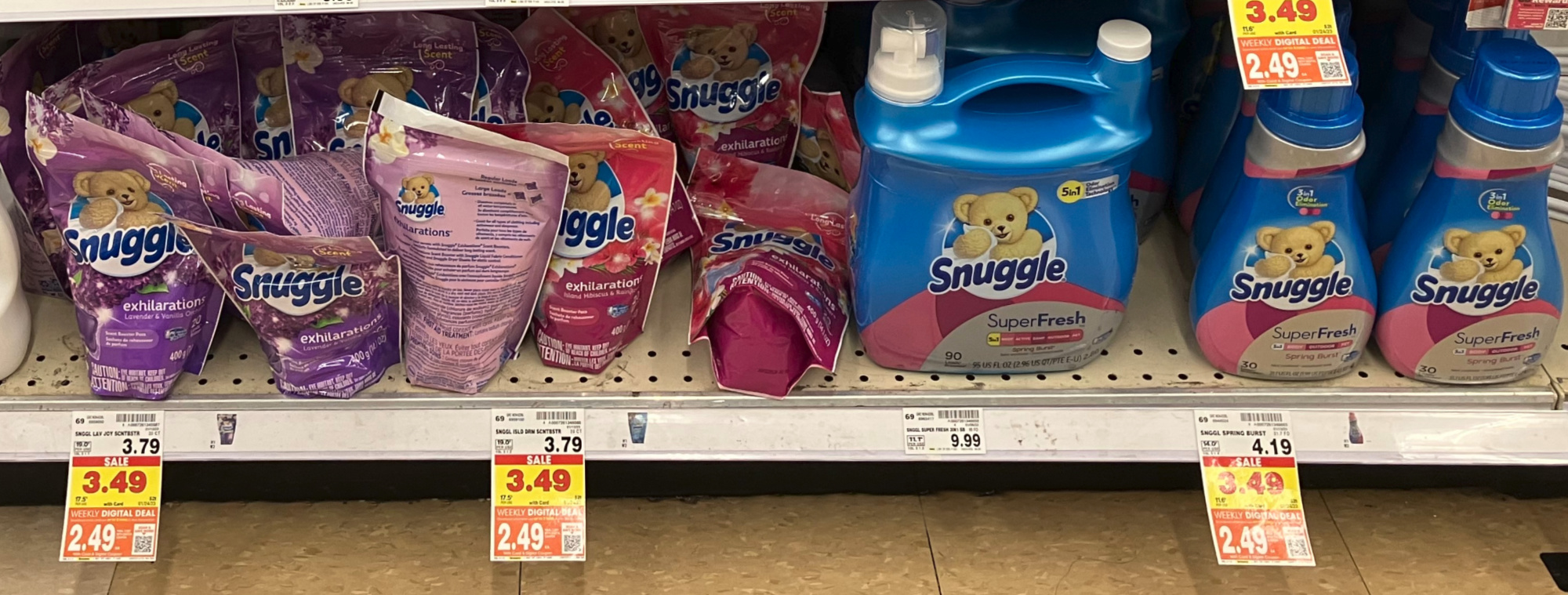 HOT Deals on Downy Liquid Fabric Softener, Dryer Sheets, Unstopables and  More at Kroger! Pay $4.99! - Kroger Krazy