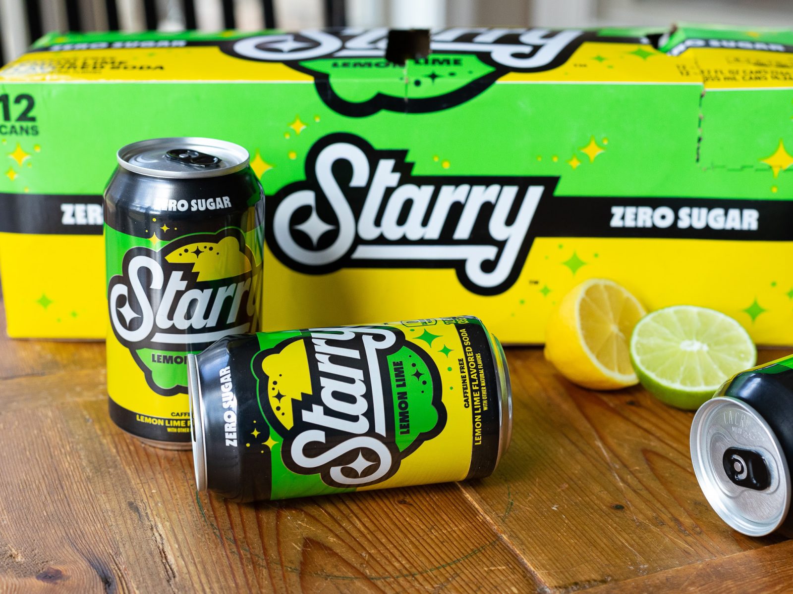 Starry Lemon Lime Soda 12-Packs Just $3.99 At Kroger