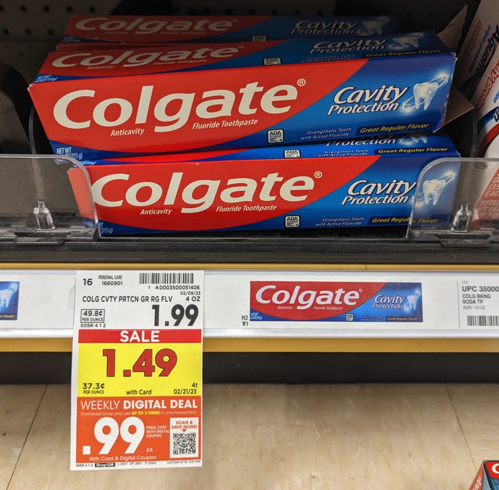Colgate Toothpaste Just 99¢ At Kroger iHeartKroger