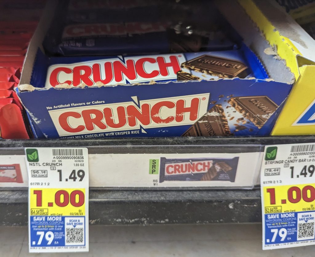 Grab Nestle Crunch Chocolate Bars For Just 67¢ At Kroger iHeartKroger