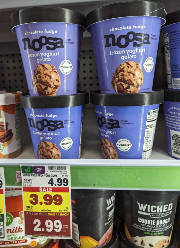 Noosa Frozen Yoghurt Gelato As Low As 49¢ At Kroger iHeartKroger