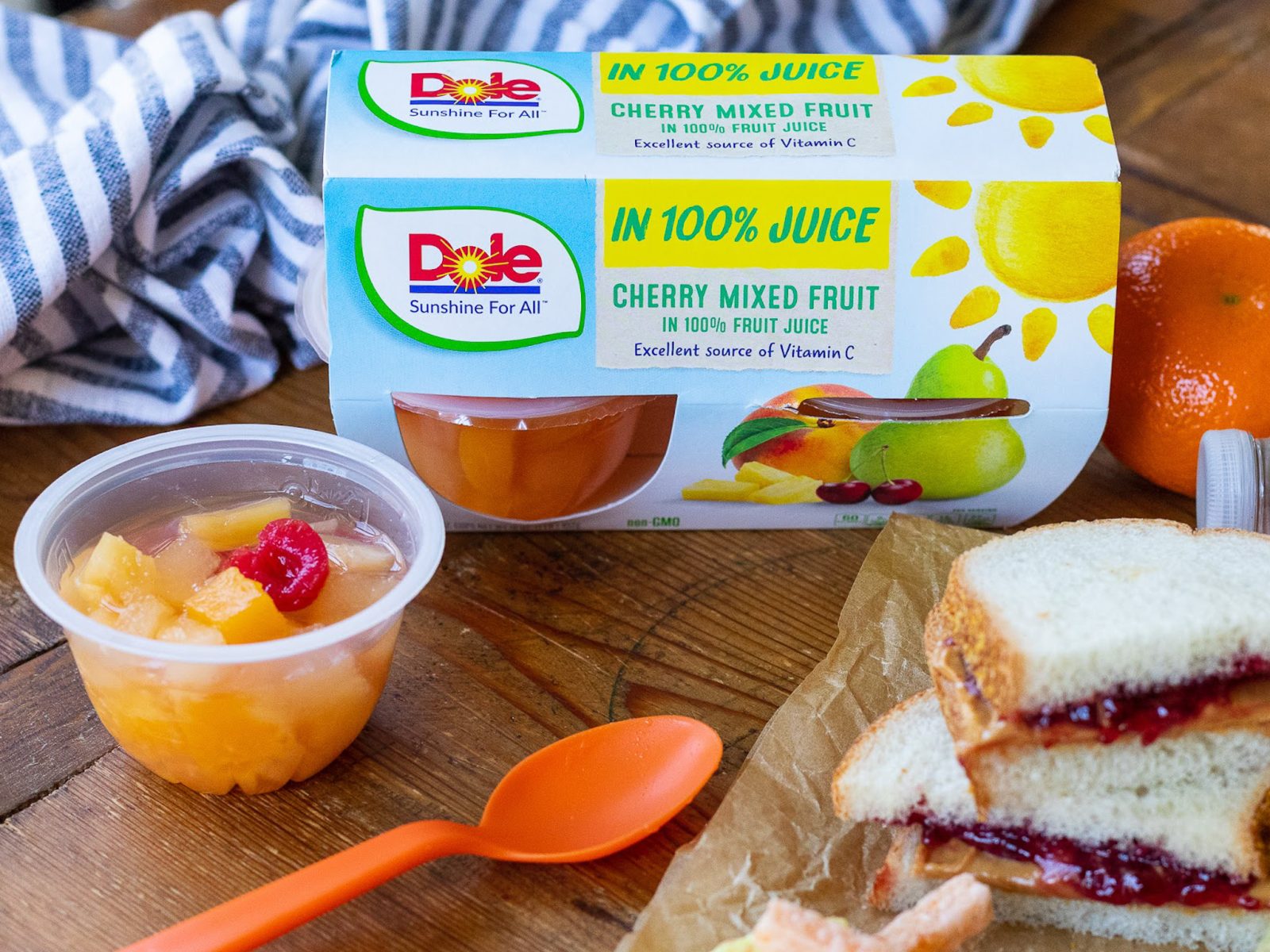 Dole Fruit Cups 4-Pack Just $1.99 At Kroger