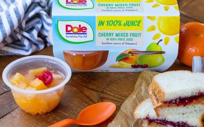 Dole Fruit Cups 4-Pack Just $1.99 At Kroger