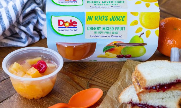 Dole Fruit Cups 4-Pack Just $1.99 At Kroger