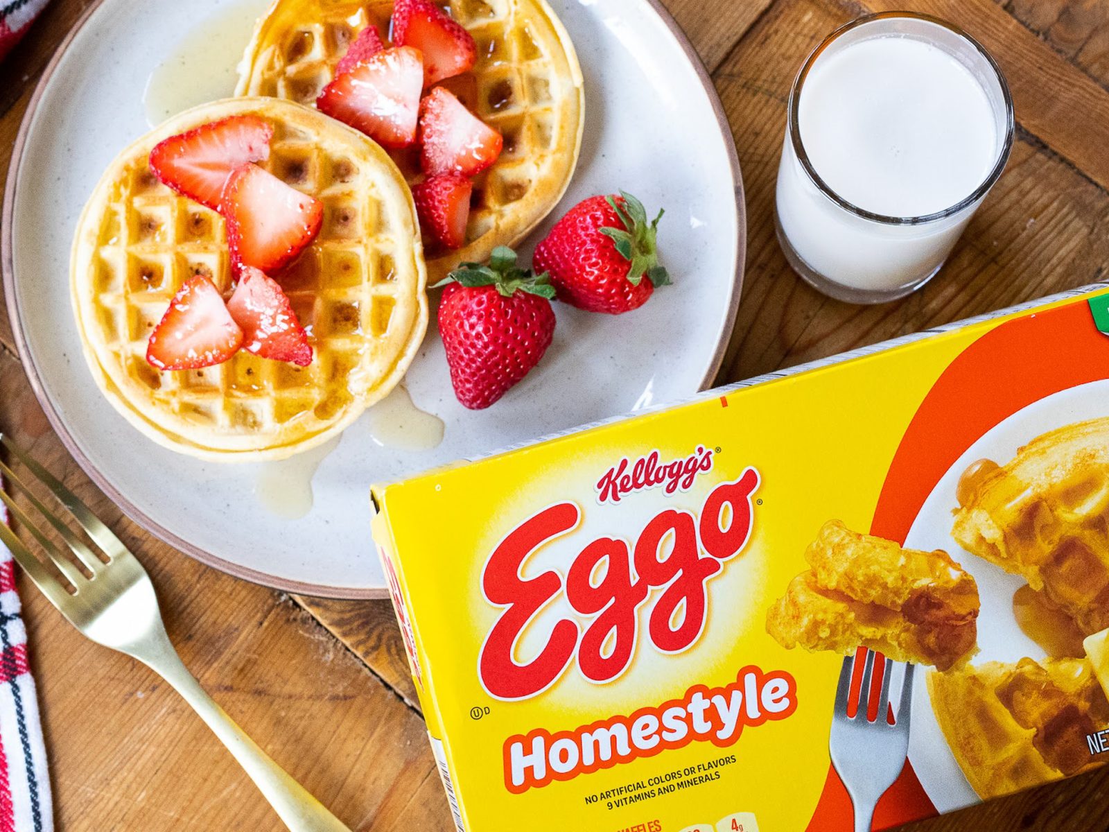 Get Boxes Of Kellogg’s Eggo Waffles Just $2.49 At Kroger