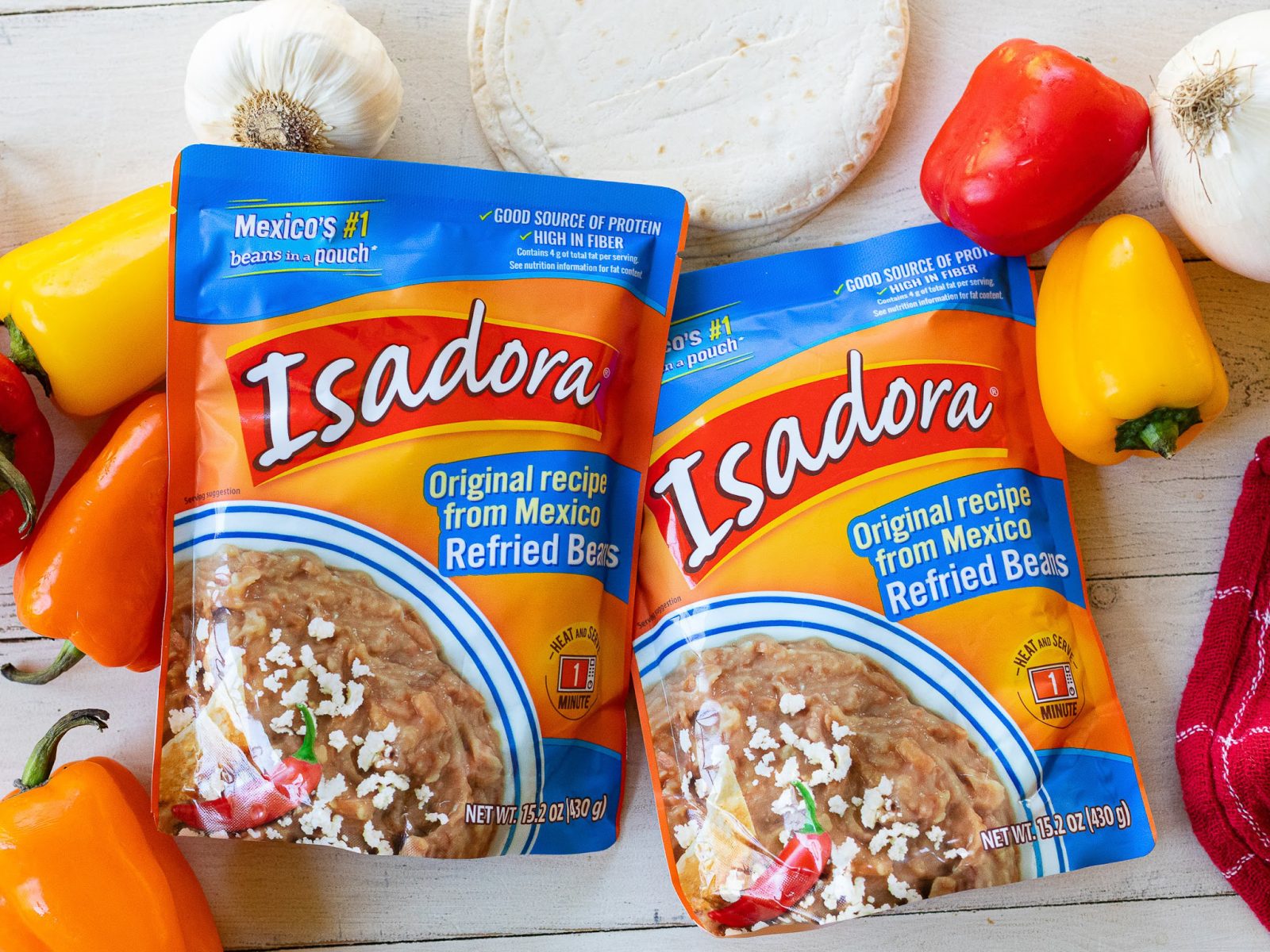 Isadora Refried Beans Pouches Just 86¢