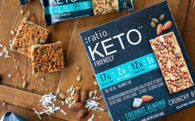 Get The 4-Packs Of Ratio Bars As Low As $4.99 At Kroger (Regular Price $8.99)