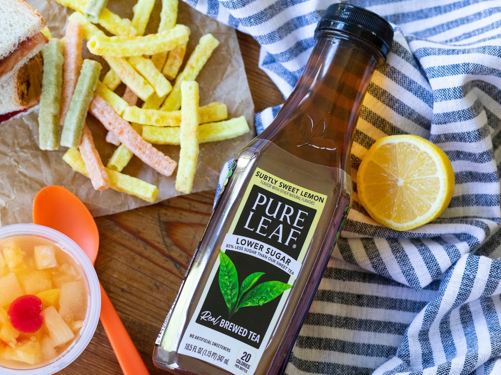 Pure Leaf Subtly Sweet Peach Iced Tea, 18.5 fl oz - Kroger