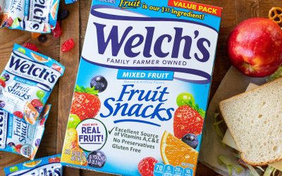 Get The Boxes Of Welch’s Fruit Snacks As Low As $1.99 Per Box At Kroger