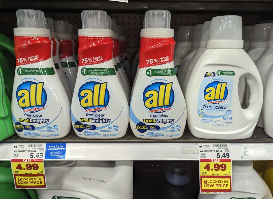 All Laundry Detergent As Low As 1.74 At Kroger iHeartKroger
