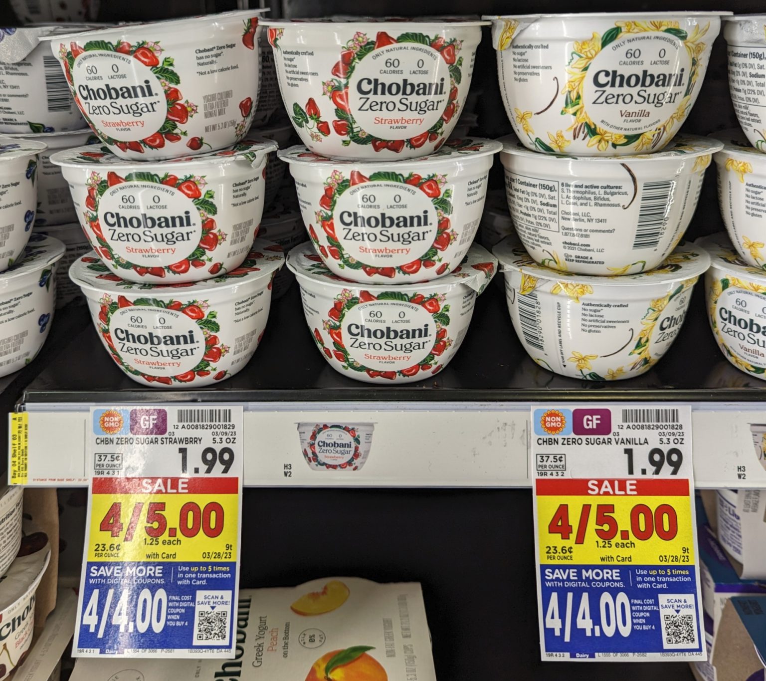 Chobani Zero Sugar Yogurt Just 81¢ At Kroger iHeartKroger