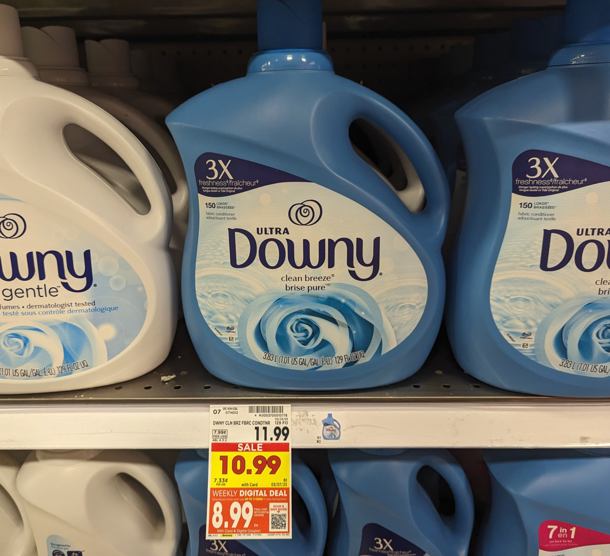 Downy April Fresh Fabric Softener, 150 fl oz - Kroger